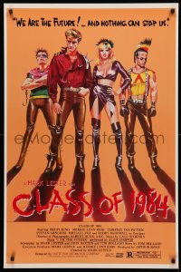 3t0803 CLASS OF 1984 1sh 1982 art of bad punk teens, we are the future & nothing can stop us!
