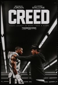 3t0810 CREED teaser DS 1sh 2015 image of Sylvester Stallone as Rocky Balboa with Michael Jordan!