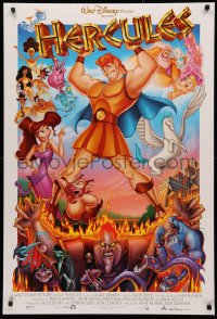 3t0895 HERCULES DS 1sh 1997 Walt Disney Ancient Greece fantasy cartoon!