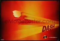 3t0913 INCREDIBLES teaser 1sh 2004 Disney/Pixar sci-fi superhero family in action, Dash!