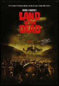 3t0950 LAND OF THE DEAD advance DS 1sh 2005 George Romero zombie horror masterpiece, stay scared!