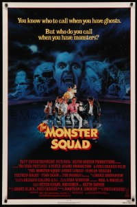 3t0995 MONSTER SQUAD 1sh 1987 art of young heroes and classic villains by Craig!