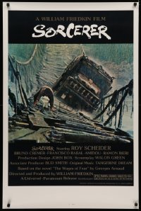 3t1112 SORCERER 1sh 1977 William Friedkin, Roy Schieder, Georges Arnaud's Wages of Fear!