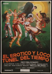 3t0327 EROTIC & WACKY TUNNEL OF TIME Spanish 1983 Rodriguez's El Erotico y Loco Tunel del Tiempo!