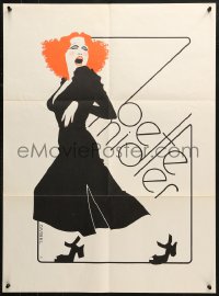 3t0440 BETTE MIDLER 21x29 special poster 1973 wonderful art of the singer by Richard Amsel!