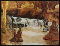 3t0454 GENESIS II 17x22 special poster 1970s Gene Roddenberry, cool post-apocalyptic sci-fi art!