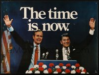 3t0712 RONALD REAGAN/GEORGE BUSH 18x24 political campaign 1980 image of the eventual Presidents!