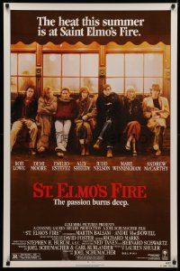 3t1121 ST. ELMO'S FIRE 1sh 1985 Rob Lowe, Demi Moore, Emilio Estevez, Ally Sheedy, Judd Nelson