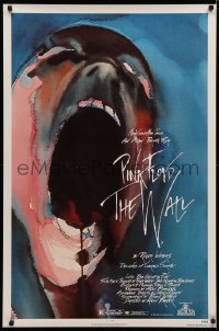 3t1179 WALL 1sh 1982 Pink Floyd, Roger Waters, classic Gerald Scarfe rock & roll artwork!