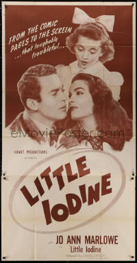 3w0426 LITTLE IODINE 3sh 1946 from Jimmy Hatlo comic strip, cute Jo Ann Marlowe in the title role!