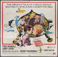 3w0164 HELLO DOWN THERE 6sh 1969 Tony Randall & Janet Leigh in wacky ocean sci-fi rock & roll comedy!