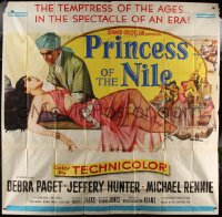 3w0194 PRINCESS OF THE NILE 6sh 1954 sexy Debra Paget is tempress of the ages, Jeffrey Hunter!