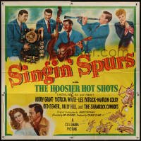 3w0205 SINGIN' SPURS 6sh 1948 The Hoosier Hot Shots Hezzie, Ken, Gil & Gabe, Native American art!
