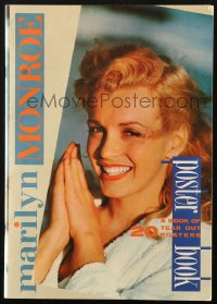 3w0525 MARILYN MONROE POSTER BOOK softcover book 1986 with 20 tear-out posters in full color!
