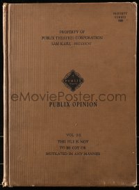 3w0564 PUBLIX THEATRES PUBLIX OPINION vol I & II hardcover book 1927-29 Paramount movies!