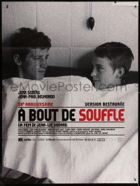 3w1189 A BOUT DE SOUFFLE French 1p R2010 Jean-Luc Godard classic, Jean Seberg, Jean-Paul Belmondo