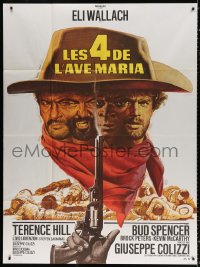3w1190 ACE HIGH French 1p R1970s Eli Wallach, Terence Hill, spaghetti western, different Mascii art!