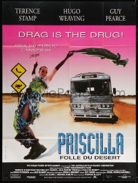 3w1192 ADVENTURES OF PRISCILLA QUEEN OF THE DESERT French 1p 1995 Hugo Weaving, drag is the drug!