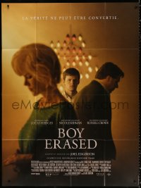 3w1230 BOY ERASED French 1p 2019 gay Lucas Hedges w/Baptist parents Nicole Kidman & Russell Crowe!