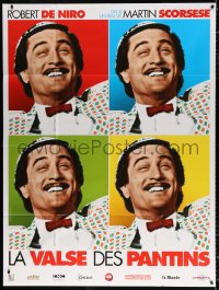 3w1326 KING OF COMEDY French 1p R2011 Robert De Niro, directed by Martin Scorsese, different!