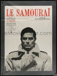3w1338 LE SAMOURAI French 1p 1968 Jean-Pierre Melville film noir classic, c/u of Alain Delon!