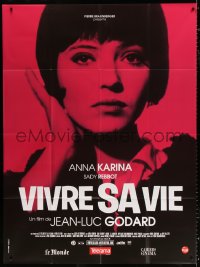 3w1363 MY LIFE TO LIVE French 1p R2011 Jean-Luc Godard's Vivre sa Vie, Anna Karina!