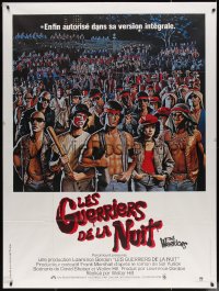 3w1433 WARRIORS French 1p R1980s Walter Hill, David Jarvis art of the armies of the night!