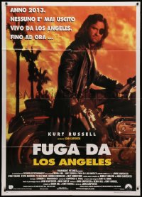 3w1029 ESCAPE FROM L.A. Italian 1p 1996 John Carpenter, Kurt Russell returns as Snake Plissken!