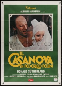 3w0254 FELLINI'S CASANOVA Italian 1p 1976 Il Casanova di Federico Fellini, Donald Sutherland, Aumont