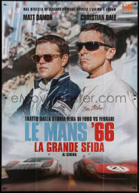 3w0919 FORD V FERRARI teaser Italian 2p 2019 Christian Bale, Matt Damon, different, Le Mans '66!