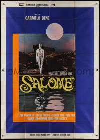 3w0109 SALOME Italian 2p 1972 Donyale Luna in the title role, co-starring Veruschka from Blow-Up!