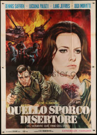 3w0976 SOLDIER NAMED JOE Italian 2p 1971 Luca Crovato art of Dennis Saffren & Lucianna Paluzzi!