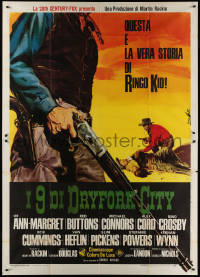 3w0116 STAGECOACH Italian 2p 1966 completely different cowboy western art by Enzo Nistri!