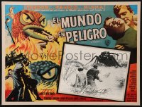 3w0697 THEM Mexican LC R1990s great giant bug special effects scene & border art!