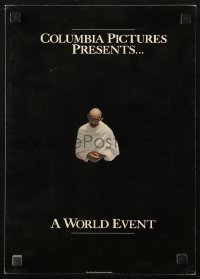 3w0621 GANDHI promo brochure 1982 Ben Kingsley as The Mahatma, directed by Richard Attenborough!