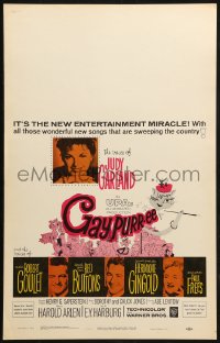 3w0767 GAY PURR-EE WC 1962 Judy Garland, Robert Goulet, Red Buttons, Gingold, Frees, cartoon cats!