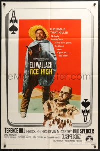 3x0633 ACE HIGH int'l 1sh 1969 i Quattro dell'Ave Maria, Eli Wallach, Terence Hill, spaghetti western