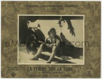 3x0013 WOMAN IN THE MOON French LC 1929 Lang & von Harbou's Frau im Mond, hand reaching for boy!