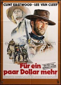 3x0147 FOR A FEW DOLLARS MORE German R1978 Sergio Leone's Per Qualche Dollaro in Piu, Clint Eastwood
