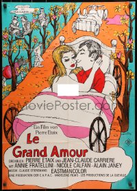 3x0155 GREAT LOVE German 1969 Pierre Etaix's Le Grand Amour, different sexy Ferry Ahrle art!
