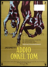 3x0234 WHITE DEVIL: BLACK HELL German 1972 Gualtiero Jacopetti & Franco Prosperi's Addio Zio Tom!