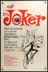 3x0937 JOKER 1sh 1961 Anouk Aimee, Jean-Pierre Cassel, Jacques Balutin!