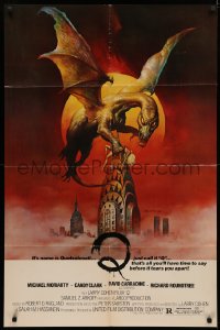 3x1111 Q 1sh 1982 Winged Serpent Quetzalcoatl, Michael Moriarty, Candy Clark!
