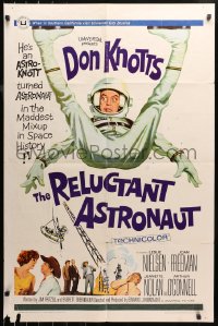 3x1122 RELUCTANT ASTRONAUT 1sh 1967 wacky Don Knotts in the maddest mixup in space history!