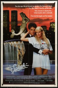 3x1191 SPLASH 1sh 1984 Tom Hanks loves mermaid Daryl Hannah in New York City under Twin Towers!