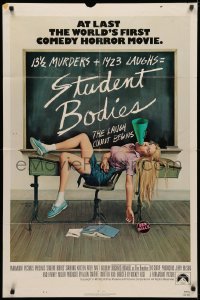 3x1211 STUDENT BODIES 1sh 1981 sex kills, gruesome Morgan Kane high school horror art!