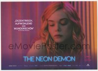 3x0006 NEON DEMON Swiss LC 2016 Nicholas Winding Refn, completely different image of Elle Fanning!