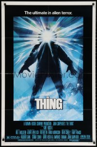 3x1240 THING 1sh 1982 John Carpenter classic horror, Struzan art, new credit studio style!