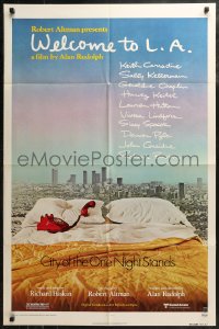 3x1298 WELCOME TO L.A. 1sh 1977 Alan Rudolph, Robert Altman, City of the One Night Stands!