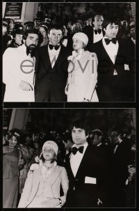 3x0001 TAXI DRIVER 3 French 7x9.5 news photos 1976 De Niro, Keitel, Foster, Scorsese at Cannes!